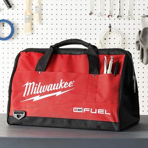 Milwaukee 902033036 23x12x12 Canvas Tool Bag W/Strap
