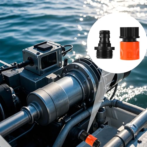 Boat Engine Flush Kit for Sea-Doo & Kawasaki Watercraft - Orange