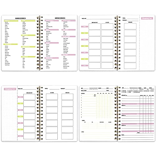 Food and Fitness Journal - 6.1" x 8.5" Workout Planner