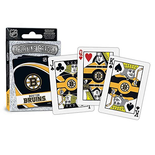 Boston Bruins NHL Playing Cards - 2.5" x 3.5" Team Deck