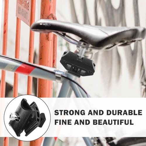 Aluminum Alloy Bicycle Seatpost Clamp Head - Black