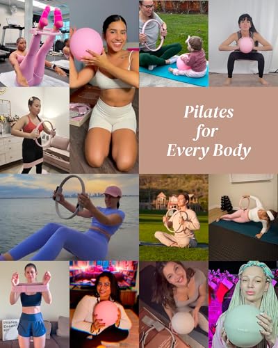 Complete Pilates Kit with Resistance Bands and Ball for Home Workouts