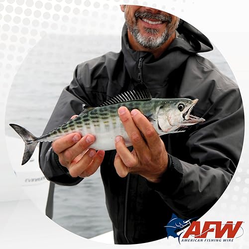 Fishing Leader Wire - 30lb Test, 30ft Camo Stainless Steel