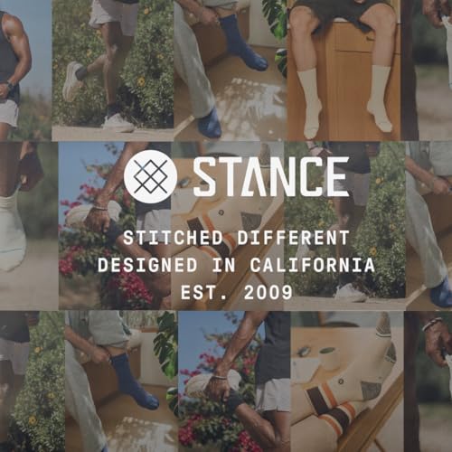 Stance Large Multicolor Performance Crew Socks 3-Pack with Arch Support