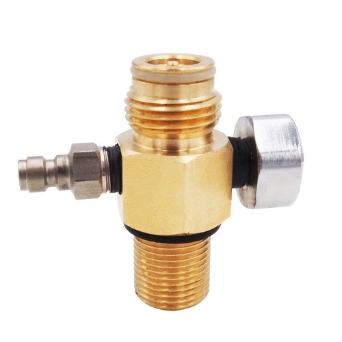 Paintball PCP Co2 Tank Pressure Pin Valve M18x1.5 Thread (M18x1.5 Thread)