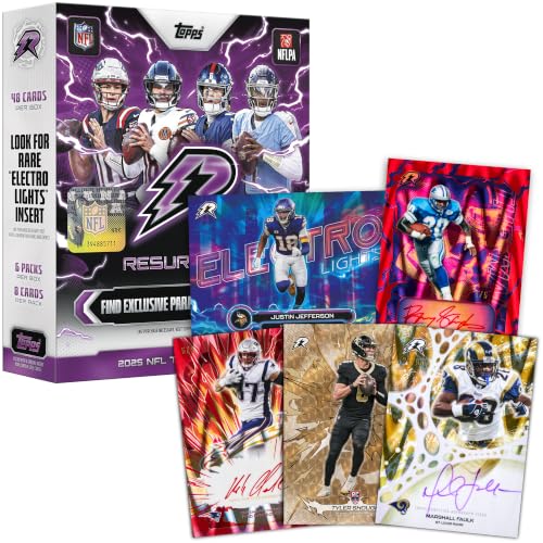 2025 Topps Resurgence Football Mega Box - Factory Sealed
