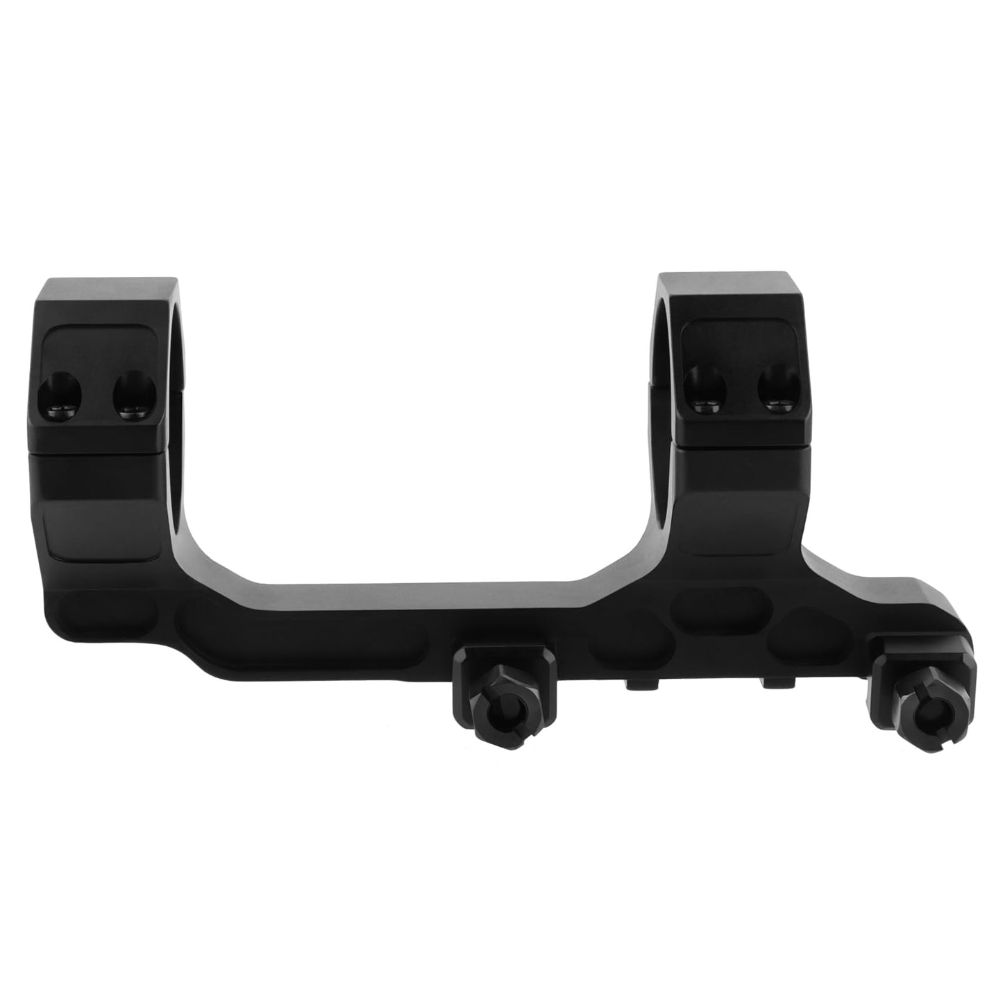 FOCUHUNTER 34mm Scope Mount, Cantilever Picatinny Scope Mount Fit 21mm Picatinny Rail, 1.62 inch Center Height, Slim Profile Offset Dual Ring One-Piece Mount for 34mm Diameter Scope Tube, Aluminum