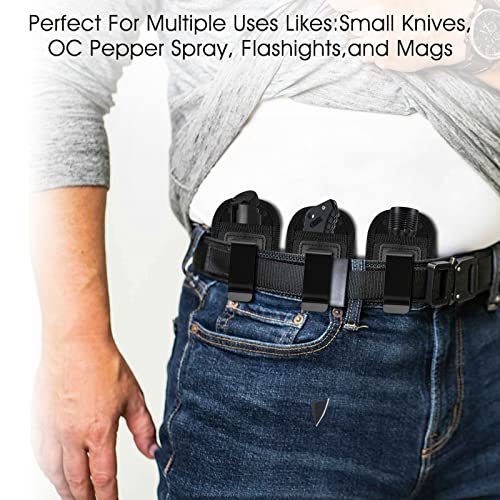 IWB Magazine Holster - 2 Pack Universal Double Stack Mag Pouch