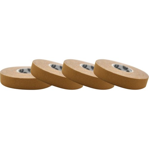 Monkey Tape 4-Pack (0.5” x 15yds, Tan) Premium Jiu Jitsu Sports Athletic Finger Tape - for BJJ, Grappling, MMA, & Judo