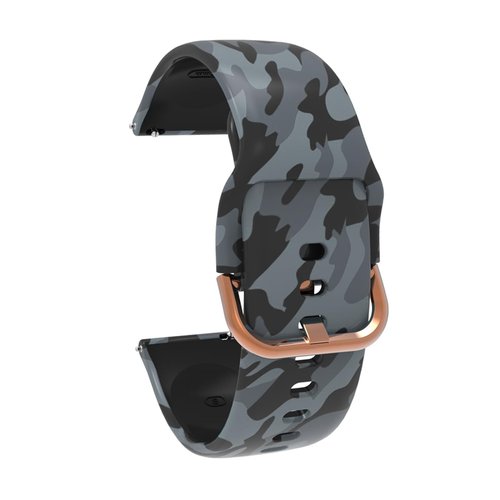 TenCloud Band Compatible with Cosmo JrTrack 5 /JrTrack5/4/3/2 SE/2 Kids Smartwatch Silicone Wristband Camouflage