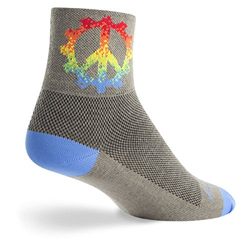 SockGuy Peace Ring Classic One Size Jewelry Ring - Peace Sign Accessory