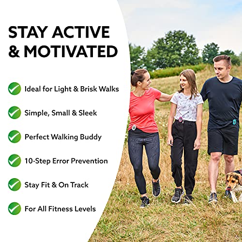 3D Pedometer Step Tracker with Large Display - Easy to Use