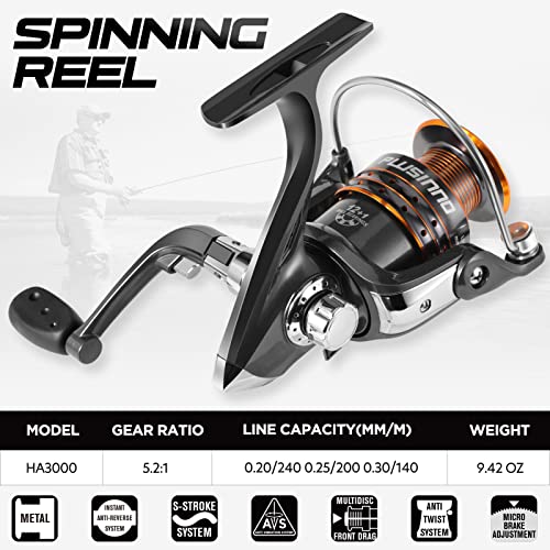 Telescopic Fishing Rod and Reel Combo - Carbon Fiber Kit for Sea & Freshwater