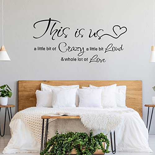 Inspirational Family Quotes Wall Decals Set - 19 Phrases