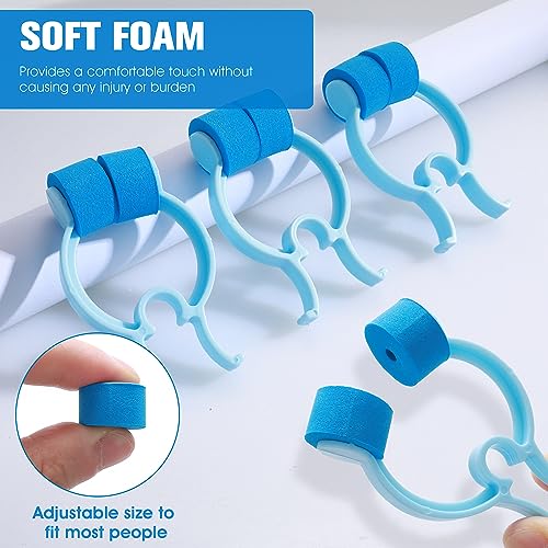 16 Pcs Nose Bleed Stopper Clips - Blue Foam Nose Plugs