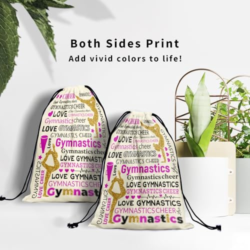 Gymnastics Grip Bag - Small Off-White 9.25" x 12"
