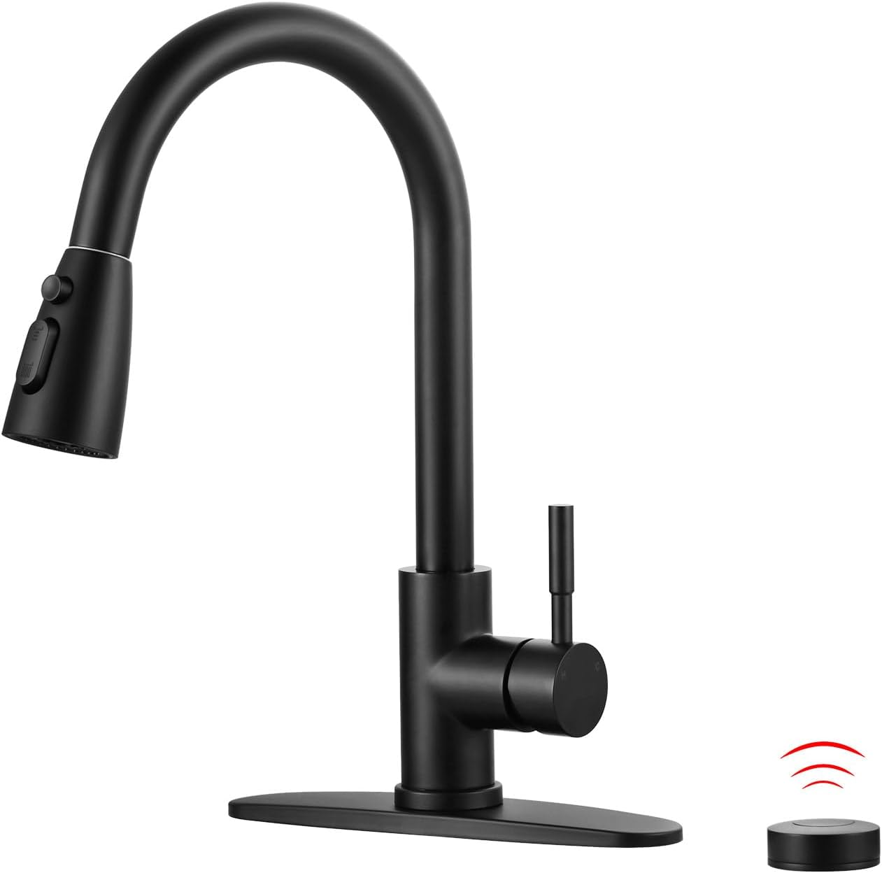 Stainless Steel Kitchen Faucet Combo with Water Filter - Brushed Nickel Sink Faucet for RO Systems