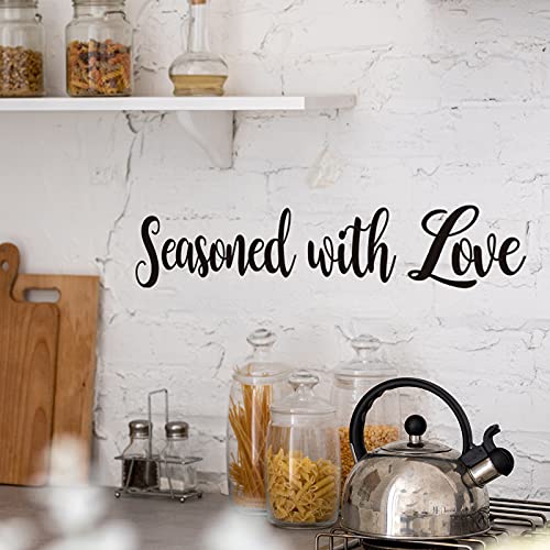 3 Pieces Kitchen Wall Decal Wall Arts Stickers Dining Room Rules Decals Decor Kitchen Utensil Vinyl Home Decor for Dining Room Decoration