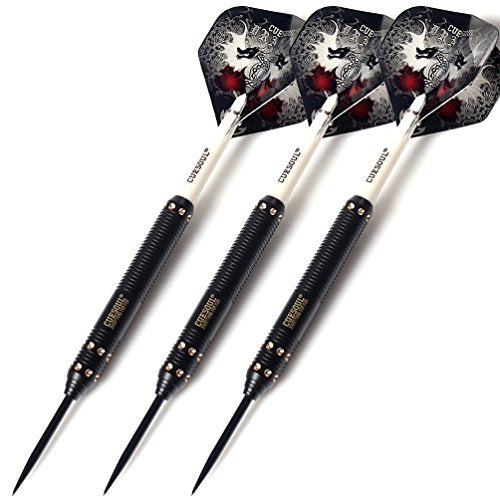 CUESOUL Dragon 21g Professional Steel Tip Darts with Case, 21g-25g Series - 21g variant F2304L
