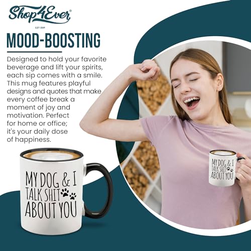 Funny Dog Lover Mug - 11oz Coffee Cup for Dog Moms & Dads, Gift Idea