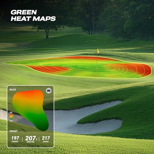 Golf GPS Speaker with Touchscreen Display - 42,000+ Courses