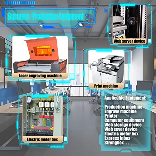 Automatic Fire Extinguisher-Car Fire Extinguisher-Easy to install-Extinguishes A/B/C/E/F types of fires-Small Fire Suppressor for SUV,VAN,TRUCK,RV (1 Pack)