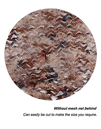 Camo Netting Roll for Hunting & Decoration - Desert Digital 1.5M x 2M