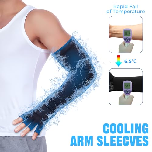 UV Protection Gloves Non-Slip Sunblock Gloves for Outdoor Fishing & Driving