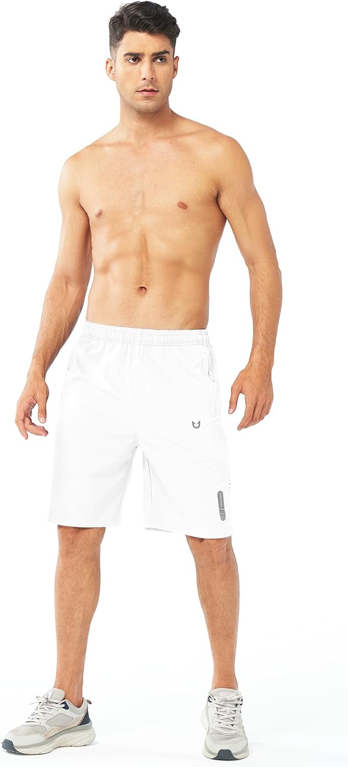 NORTHYARD Men's Athletic Running Shorts - Quick Dry Lightweight Gym Shorts for Sports | 5"/7"/9" Sizes