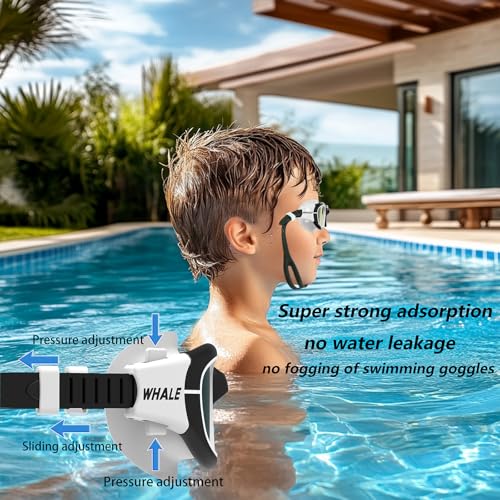 Kids Swim Goggles - Comfortable Polarized UV400 Anti-Fog - Black Polarized Lenses