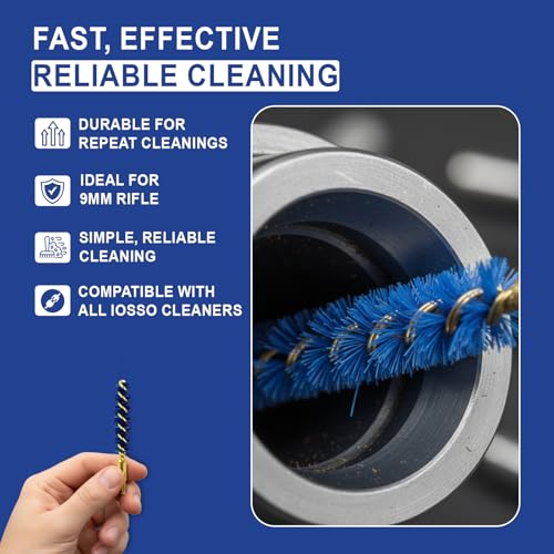 Premium Nylon Bore Brush for .357/9mm Caliber Pistol