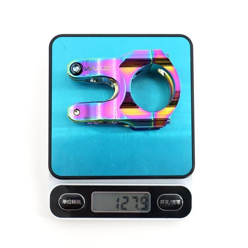 BESNIN Bike Stem 35mm/45mm Colourful Short MTB CNC Aluminum Stem 31.8 for Mountain Bike 0° Bike stemor 7° Bike stem (A Style 35mm)