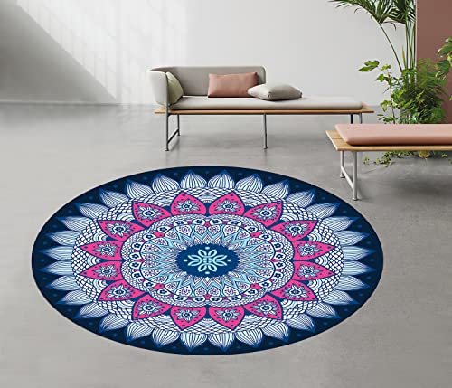LERYG Oversized 140cm Pilates Yoga Mat with Suede Non-Slip Rubber Surface