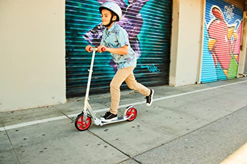 Kick Scooter for Kids 8+ - Razor A5 Lux with 8" Wheels - Blue
