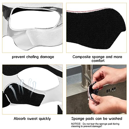 Basketball Face Mask Nose Guard Pads Replacement for Sports