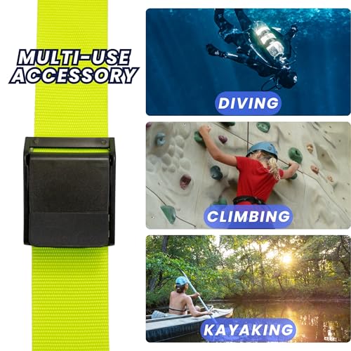 Durable Plastic Weight Belt Buckle for Scuba Diving - Black