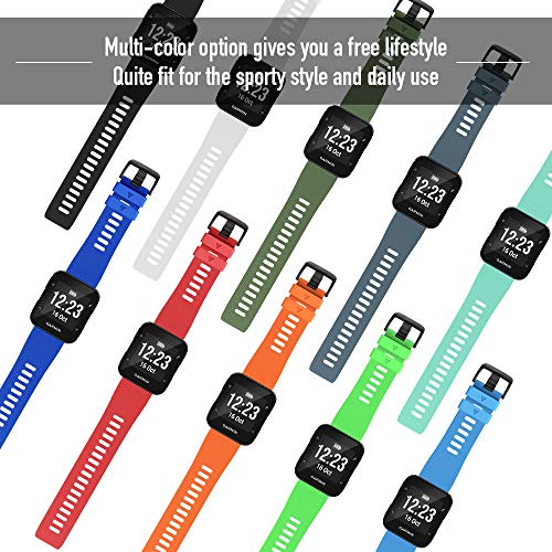NotoCity for Garmin Forerunner 35 Band Soft Silicone Replacement