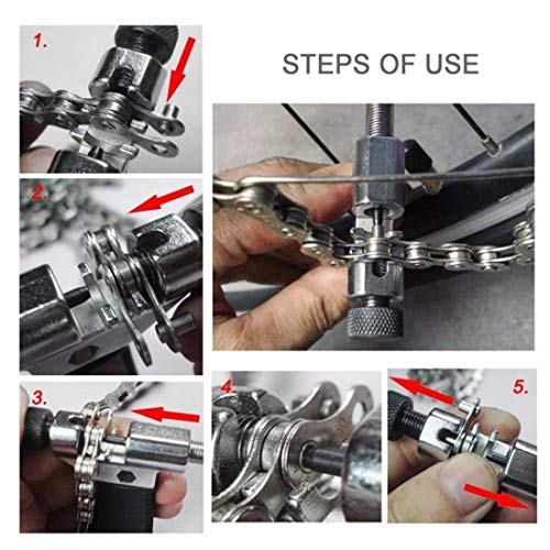 Universal Bicycle Chain Tool with Chain Hook - Multi & Single Speed