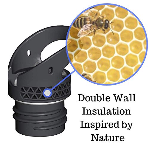 Straw Lid for Standard Mouth Insulated Water Bottles - 1 Pack