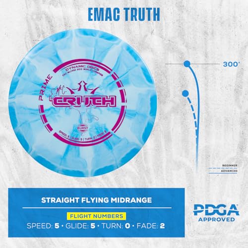 Dynamic Discs Prime Burst 5-Disc Starter Set | Judge & Truth + 3 More (5-Discs)