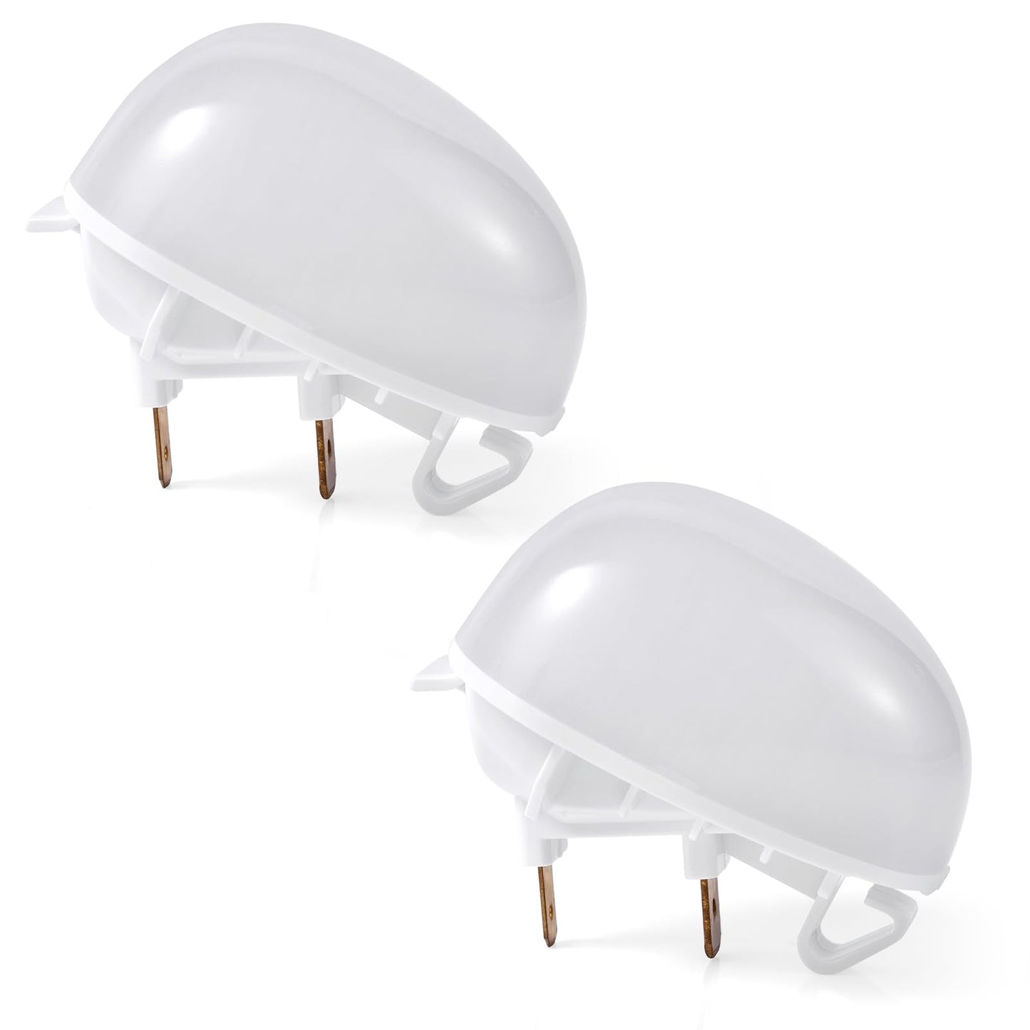 2pcs W11251749 Fridge Freezer Light Bulb, Refrigerator Led Bulb Replacement Fridge Light for Refrigerator