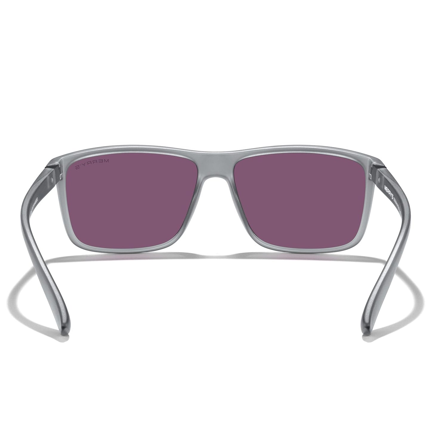 MERRY'S Rectangular Polarized Sports Sunglasses for Men Women Cycling Driving Fishing UV400 Protection S8225