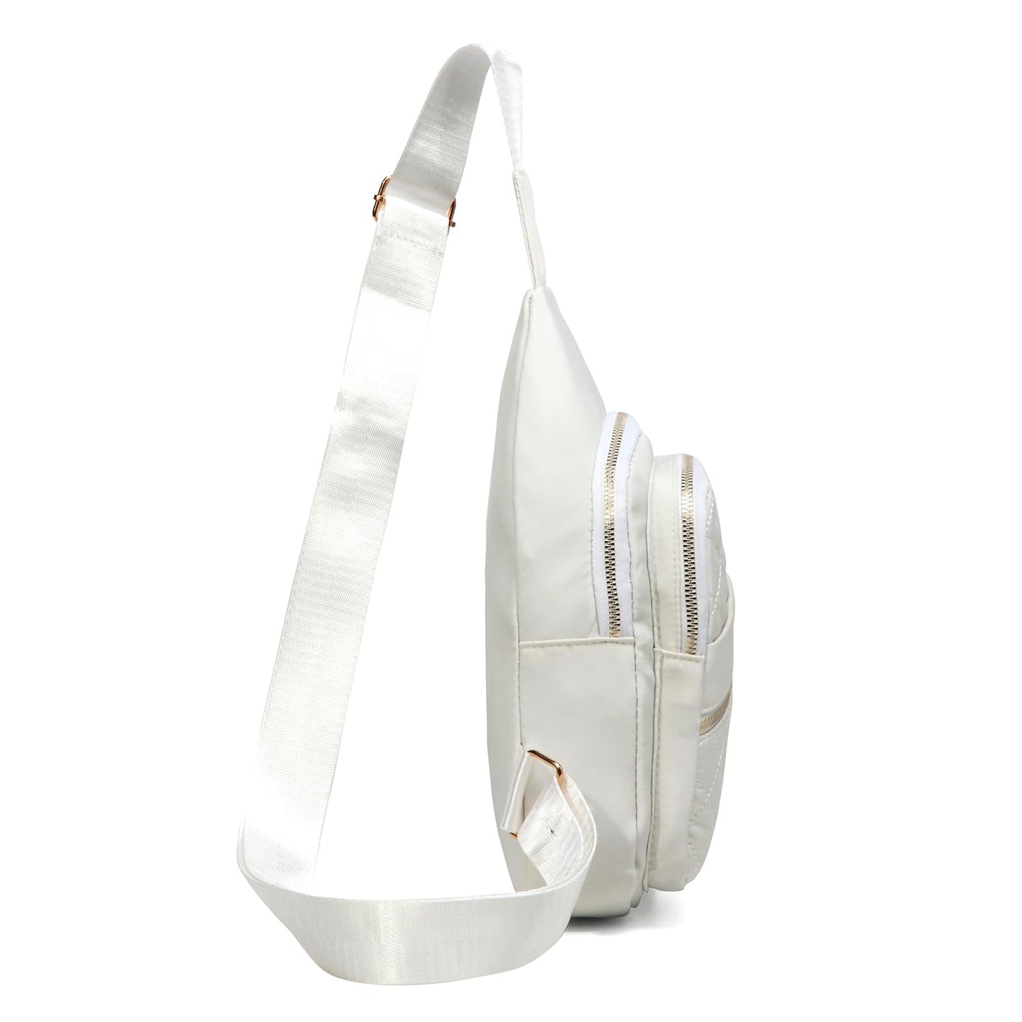 AOSTIHOT Small Sling Backpack Crossbody Sling Bag for Women, Casual Chest Daypack Cross Body for Travel Running Hiking Beige