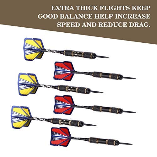 Durable Standard Dart Flights - 30 Sets (90 Pieces) for Dart Games