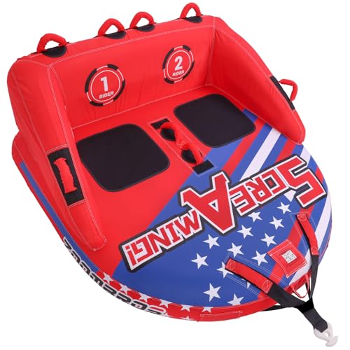 Towable Tube for Boating - 2-3 Person, Extra Large Capacity