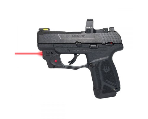 Viridian E Series Red Laser Sight for Ruger MAX-9 Gun Sight with Ambidextrous On and Off Switch, Black