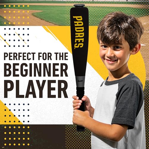 Jumbo Foam Baseball Bat & Ball Set - San Diego Padres