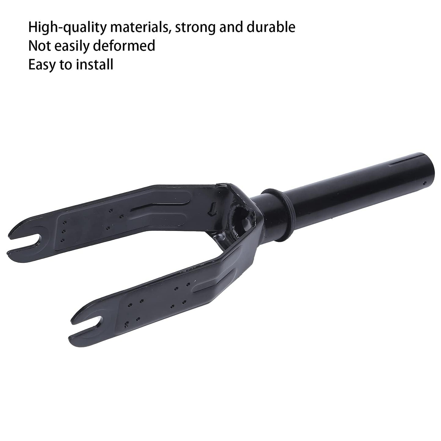 equlup Scooter Fork, 172x33.5mm/6.8x1.3in Front Fork Replaced Part Aluminum Alloy Electric Scooter Accessory for M365 M365PRO PRO2 1S Lite, Easy to Install