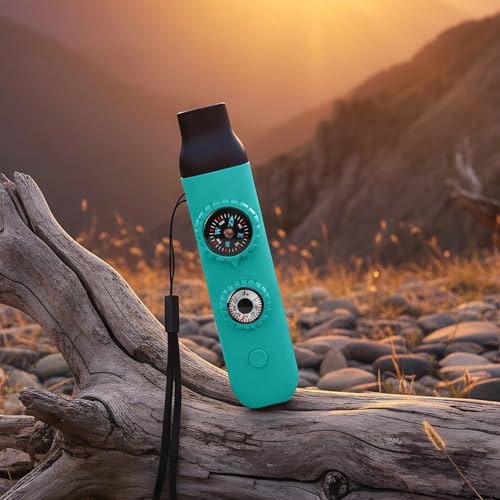 Jetfree Emergency Survival Whistle with Compass & Thermometer for Outdoor Safety