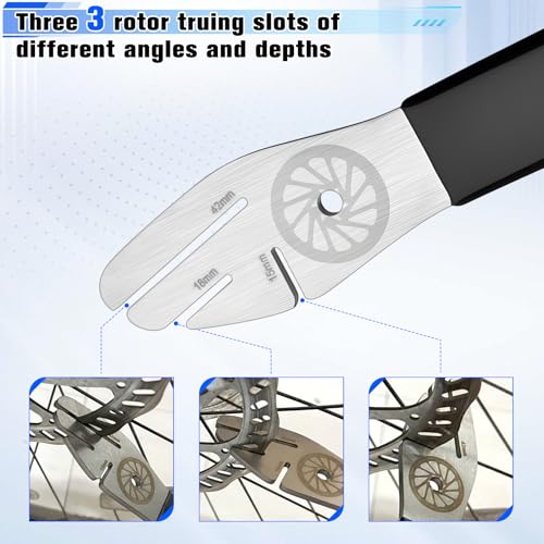 Leontool 4-Piece Bike Rotor Truing & Disc Gap Regulator Tool Set